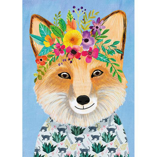Friendly Fox Floral Friends 1000 Piece Jigsaw Puzzle Heye - for just $29.99! 