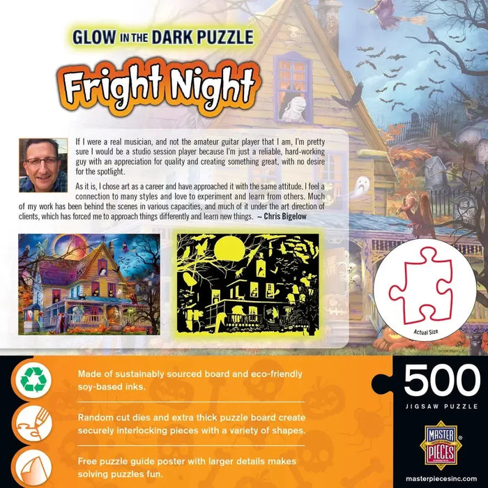 Fright Night 500 Piece Jigsaw Puzzle MasterPieces - for just $16.99! 