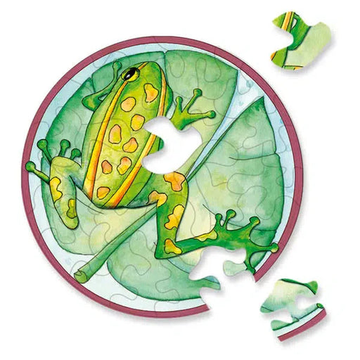 Frog 33 Piece Mini Matchbox Jigsaw Puzzle Curiosi - for just $5.99! 