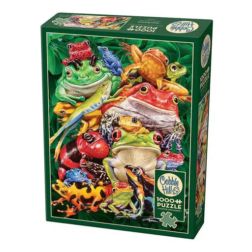 Frog Business 1000 Piece Jigsaw Puzzle Cobble Hill - for just $19.99! 