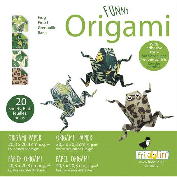 Frog Funny Origami Kit Fridolin - for just $5.99! 