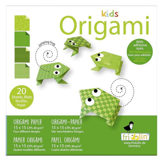 Frog Kids Origami Kit Fridolin - for just $6.99! 