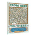 From Here to There: A Book of Mazes to Wander and Explore Chronicle - for just $14.99! 
