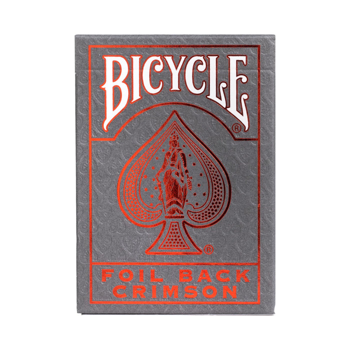 Bicycle Metalluxe Red Foil Back Playing Cards - for just $11.99! 