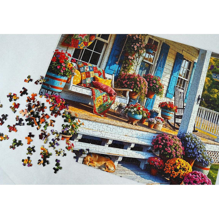 Front Porch 500 Piece Jigsaw Puzzle Springbok - for just $17.99! 