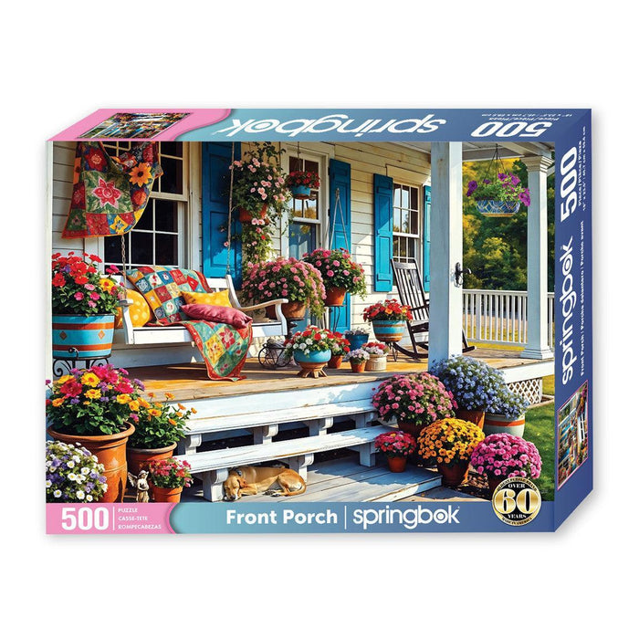 Front Porch 500 Piece Jigsaw Puzzle Springbok - for just $17.99! 