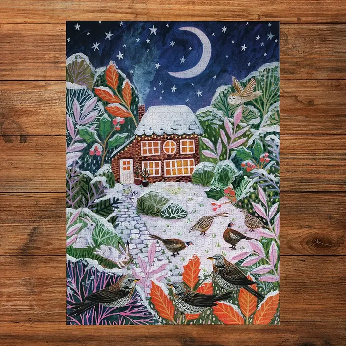 Frosty Fauna Set of 3 500 Piece Jigsaw Puzzle Gibsons - for just $34.99! 