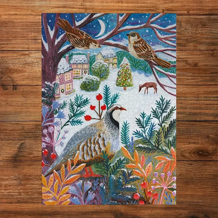 Frosty Fauna Set of 3 500 Piece Jigsaw Puzzle Gibsons - for just $34.99! 
