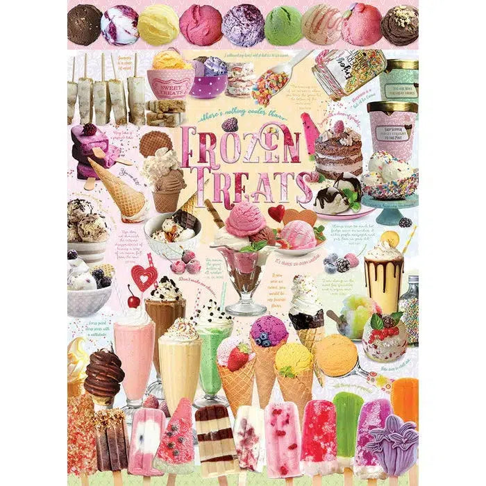 Frozen Treats 1000 Piece Jigsaw Puzzle Cobble Hill - for just $19.99! 