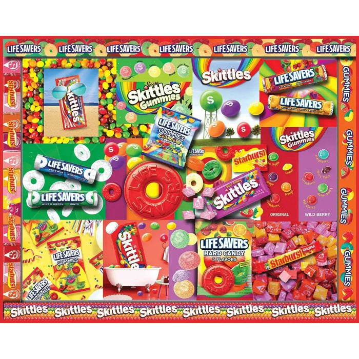 Fruit Candy 1000 Piece Jigsaw Puzzle White Mountain - for just $19.99! 