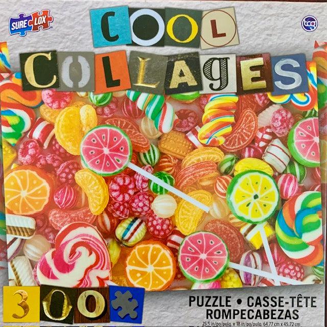 Fruit Candy Cool Collages 300 Piece Jigsaw Puzzle Sure Lox - for just $14.99! 