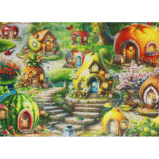 Fruitful Dream Village 500 Piece Jigsaw Puzzle Springbok - for just $17.99! 