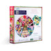 Fruits & Flowers Still Life 500 Piece Round Jigsaw Puzzle eeBoo - for just $26.99! 