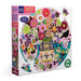 Fruits & Flowers Still Life 500 Piece Round Jigsaw Puzzle eeBoo - for just $26.99! 