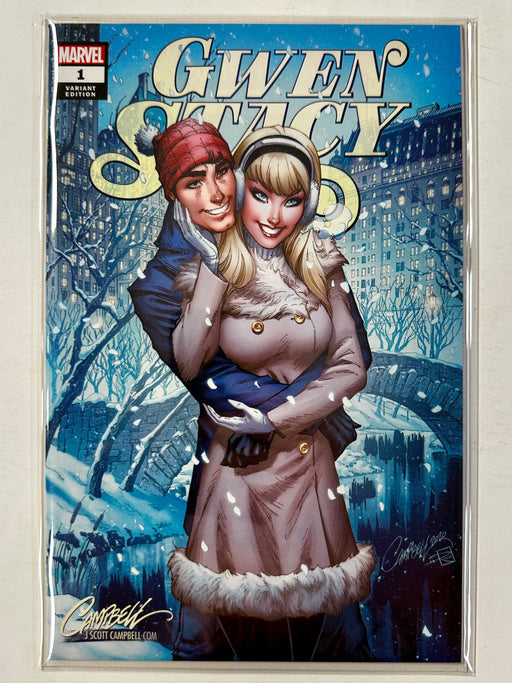 Gwen Stacy #1 J Scott Campbell Winter D Marvel Comics 2020 Variant Exclusive - for just $30! 