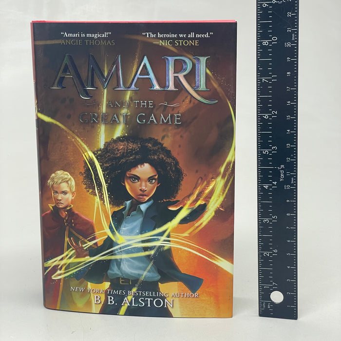 AMARI & THE GREAT GAME Hardcover Book By B. B. Alston - for just $10! 