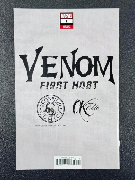 Venom: First Host #1 Dell'Otto Scorpion Virgin Variant - Scorpion Comics Marvel 1st Tel-Kar - for just $30! 