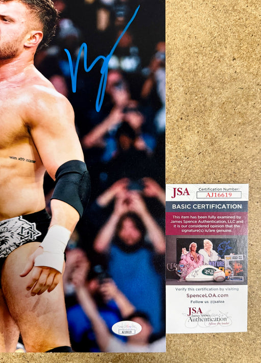Maxwell Jacob Friedman “MJF” Signed AEW Wrestling Champion 11X14 Photo JSA COA - for just $80! 