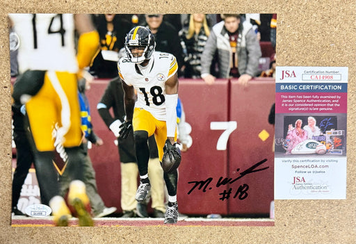 Mike Williams Signed Autographed NFL Pittsburgh Steelers 8x10 Photo With JSA COA - for just $70! 