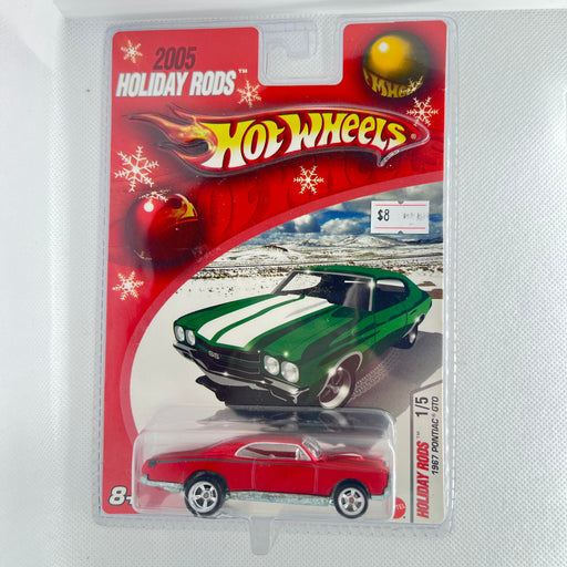 Hot Wheels 2005 Holiday Rods 1967 Pontiac GTO #1/5 Red J19 - for just $7.99! 