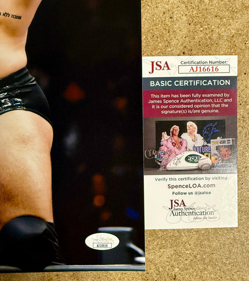 Maxwell Jacob Friedman “MJF” Signed AEW Wrestling Champion 11X14 Photo JSA COA - for just $80! 