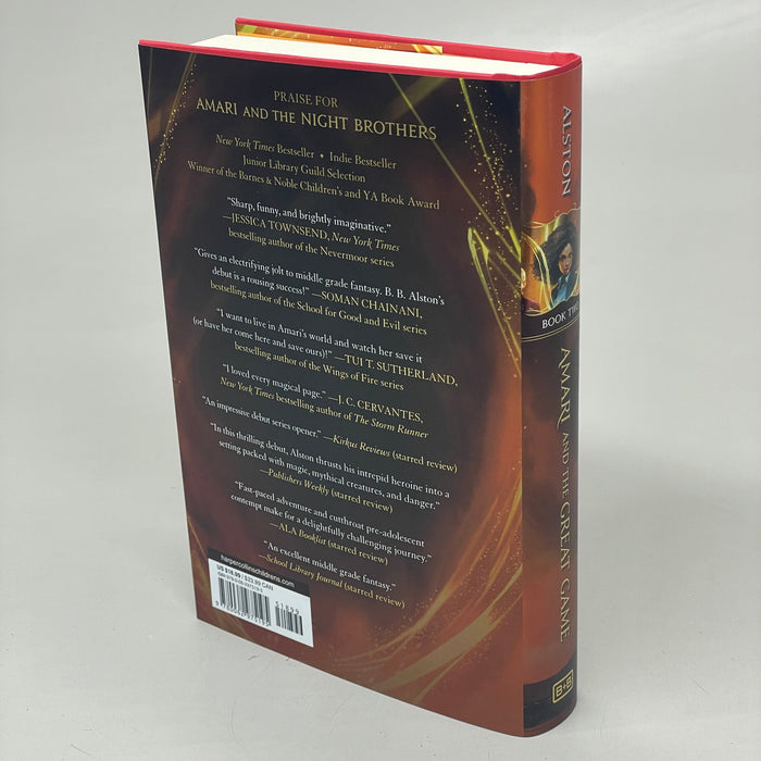 AMARI & THE GREAT GAME Hardcover Book By B. B. Alston - for just $10! 