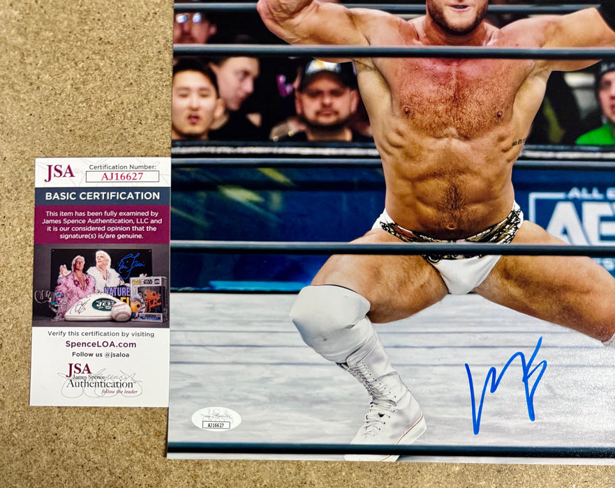 Maxwell Jacob Friedman “MJF” Signed AEW Wrestling Champion 11X14 Photo JSA COA - for just $80! 