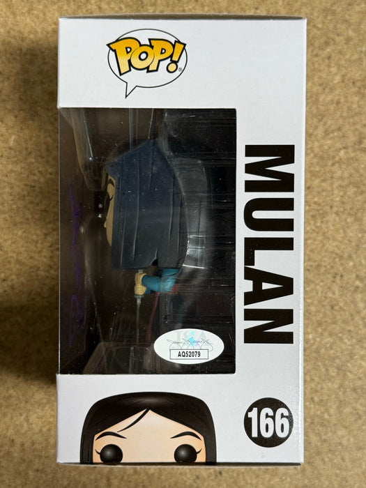 Ming-Na Wen Signed Princess Mulan Funko Pop! #166 Disney Mulan With JSA COA - for just $165! 