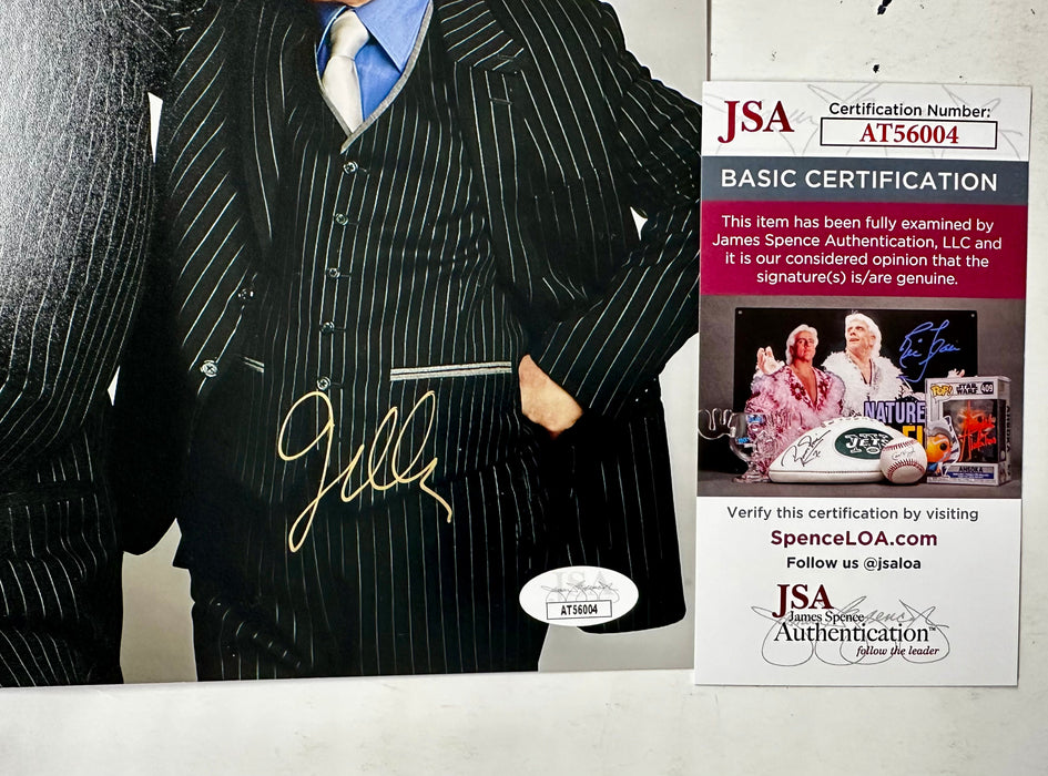 Penn & Teller Signed Entertainer Comedy Vegas Magician 8x10 Photo With JSA COA - for just $50! 