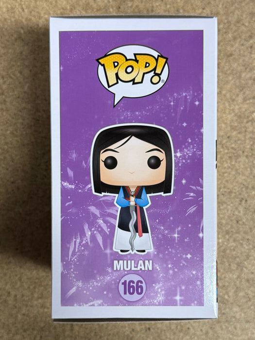 Ming-Na Wen Signed Princess Mulan Funko Pop! #166 Disney Mulan With JSA COA - for just $165! 