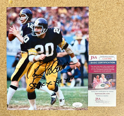 Rocky Bleier Signed Autographed NFL Pittsburgh Steelers 8x10 Photo JSA COA - for just $40! 