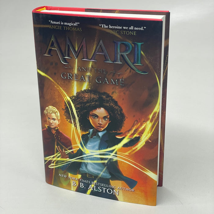 AMARI & THE GREAT GAME Hardcover Book By B. B. Alston - for just $10! 