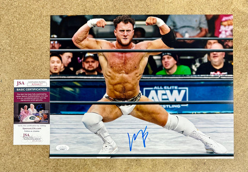 Maxwell Jacob Friedman “MJF” Signed AEW Wrestling Champion 11X14 Photo JSA COA - for just $80! 