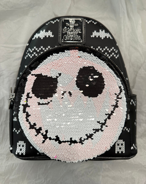Disney Loungefly Nightmare Before Christmas Sequin Jack Mini Backpack - for just $79.99! 