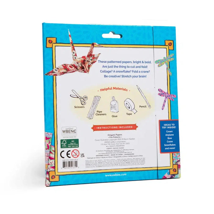 Fun Patterns Origami Papers Kit eeBoo - for just $13.99! 