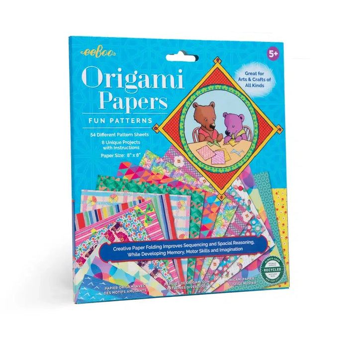 Fun Patterns Origami Papers Kit eeBoo - for just $13.99! 