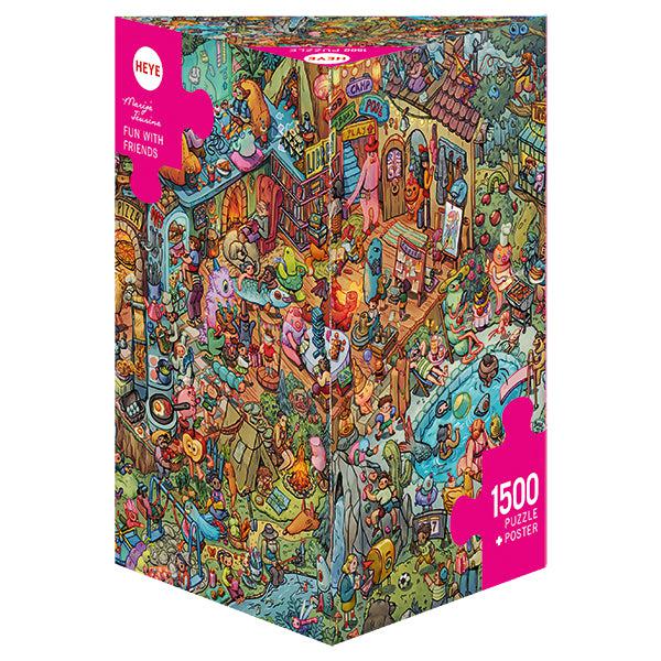 Fun with Friends 1500 Piece Jigsaw Puzzle Heye - for just $39.99! 