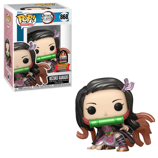 Funko POP! Demon Slayer: Kimetsu No Yaiba - Nezuko Kamado (Metallic Ver.) ToyStop 2022 LACC Exclusive Vinyl Figure #868 - for just $29.99! 