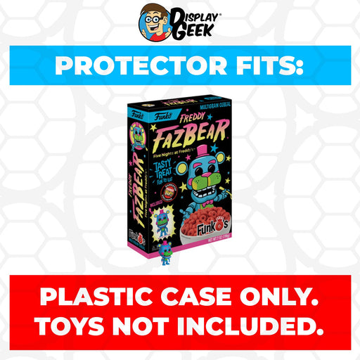 Pop Protector for Five Nights at Freddy's Blacklight FunkO's Cereal Box - Just $13.99! Shop now at Retro Gaming of Denver