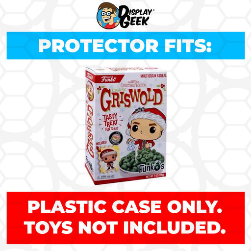 Pop Protector for Christmas Vacation Clark Griswold FunkO's Cereal Box - Just $13.99! Shop now at Retro Gaming of Denver