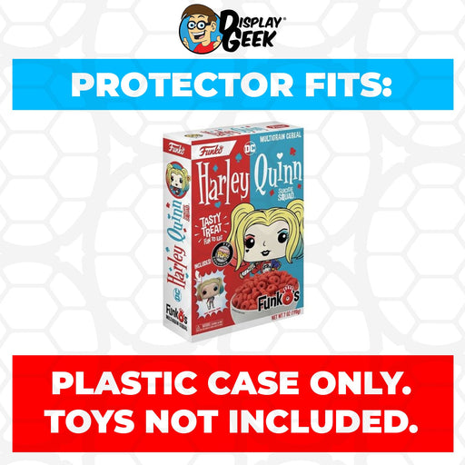 Pop Protector for Harley Quinn FunkO's Cereal Box - Just $13.99! Shop now at Retro Gaming of Denver