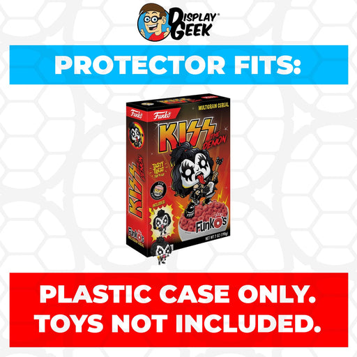 Pop Protector for KISS Gene Simmons The Demon FunkO's Cereal Box - Just $13.99! Shop now at Retro Gaming of Denver