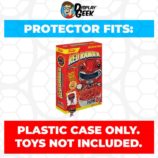 Pop Protector for Red Ranger D-Con FunkO's Cereal Box - Just $13.99! Shop now at Retro Gaming of Denver