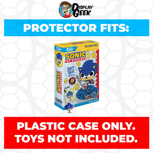 Pop Protector for Sonic the Hedgehog FunkO's Cereal Box - Just $13.99! Shop now at Retro Gaming of Denver