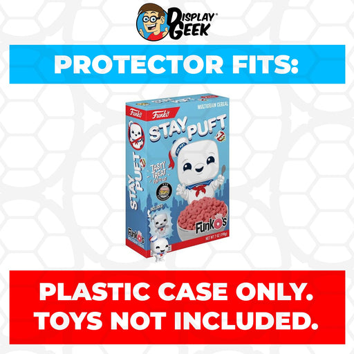 Pop Protector for Stay Puft Marshmallow Man FunkO's Cereal Box - Just $13.99! Shop now at Retro Gaming of Denver