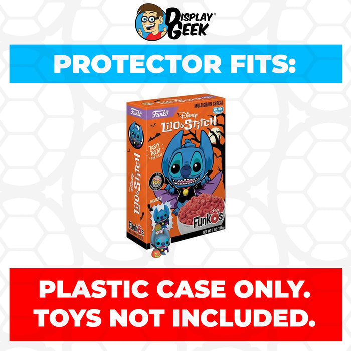 Pop Protector for Stitch Dracula FunkO's Cereal Box - Just $13.99! Shop now at Retro Gaming of Denver