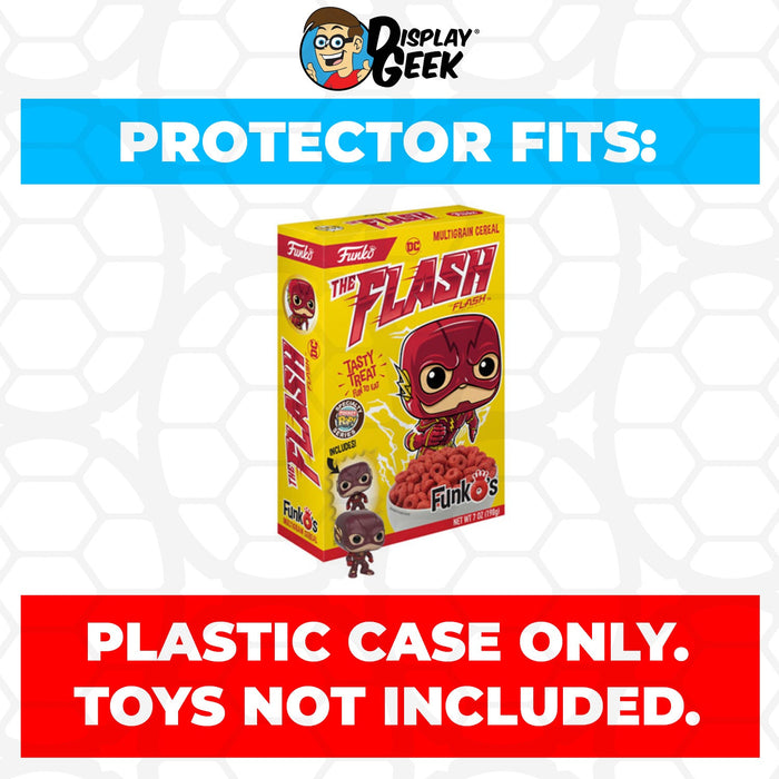 Pop Protector for The Flash FunkO's Cereal Box - Just $13.99! Shop now at Retro Gaming of Denver