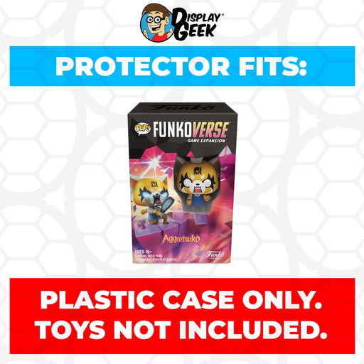 Pop Protector for Funkoverse Aggretsuko Game 100 Funko Expansion - Just $13.99! Shop now at Retro Gaming of Denver