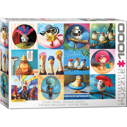 Funny Birds 1000 Piece Jigsaw Puzzle Eurographics - for just $21.99! 
