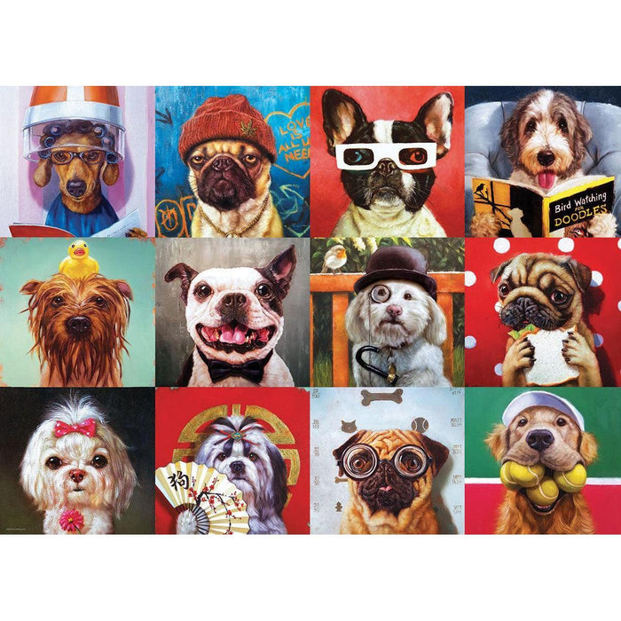 Funny Dogs 1000 Piece Jigsaw Puzzle Eurographics - for just $19.99! 